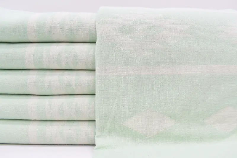 Yoga Towel, Bridesmaid Gift Towel, Handmade Turkish hammam towel, Bride Gift, Home Decor Gifts, Custom Wedding Gift, 70x40 Cotton Geometric Towel - 1