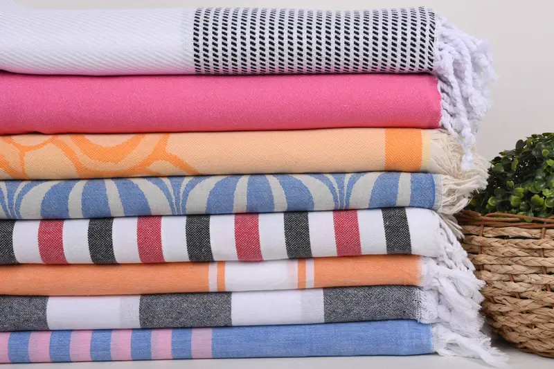 Wedding Gift, Christmas Favors, Bridesmaid Gifts, 70x40 Cotton Set of 8 Towel, Organic Towel, Wedding Gifts Towel, First Wedding Anniversary Gift - 2