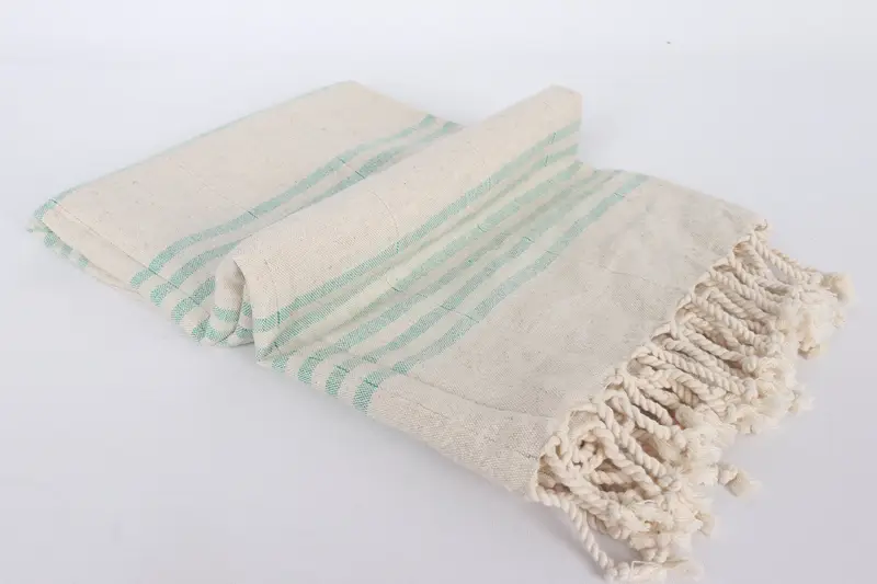 Bachelorette Favor, Bachelorette Party Gifts, Bridesmaid Gift, Turkish Towel Set, 70x40 Linen Striped Towel, Organic Towel, Embroidered Towel - 6