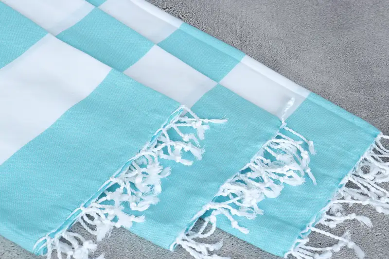 Holiday Towel, Bridesmaid Gifts Personalized, Sand-resistant towel, Wedding Gift, Bachelor Bachelorette Party Favors, 70x40 Cotton Striped Towel - 5