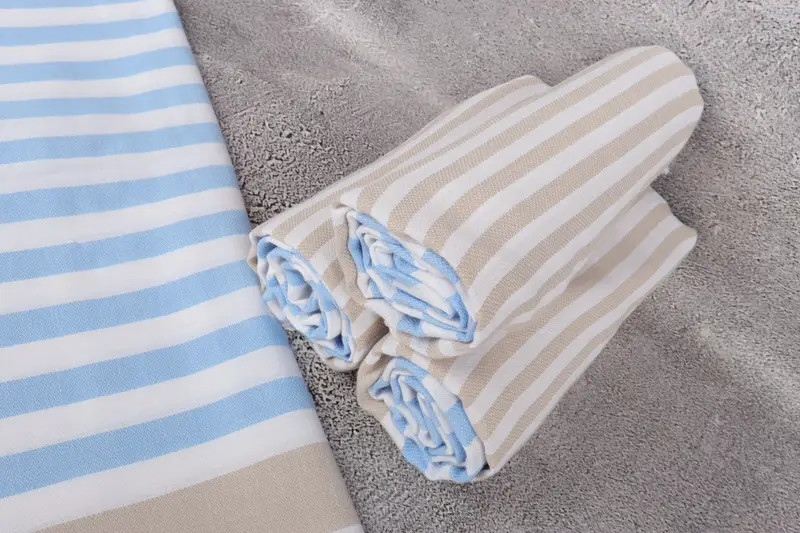 Personalized Gift, Monogram Beach Towel, 68x36 Cotton Striped Towel, Soft towel, Bachelorette Party Favors Beach, Girls Weekend Getaways Gifts - 8
