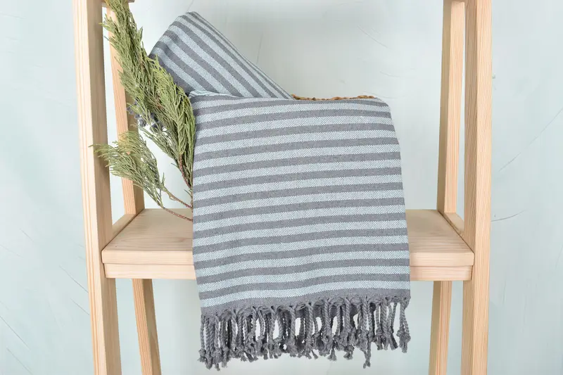 70x40 Cotton Diamond Towel, Personalized Towel, Maid Of Honor Gift, Antibacterial Turkish peshtemal towel, Gifts For Him, Turkish Towel USA - 4