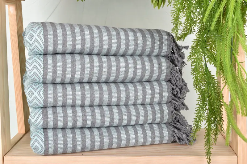 70x40 Cotton Diamond Towel, Personalized Towel, Maid Of Honor Gift, Antibacterial Turkish peshtemal towel, Gifts For Him, Turkish Towel USA - 2