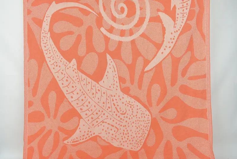 Wedding For Favor, 70x40 Cotton Whale Design Towel, Luxury Beach Towel, Beach Towel Gift, Summer Towel, Monogram Turkish Towel, Monogram Beach Towel - 1