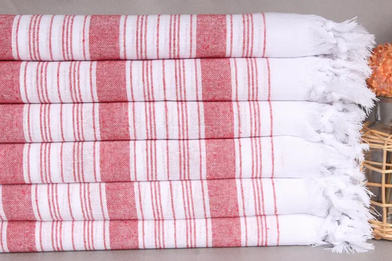 Custom Beach Towel, 68x32 Cotton Striped Towel, Spa Gift Towel, Customized Towels, Bachelorette Favors Beach, Personalized Gifts, Travel towel - 2