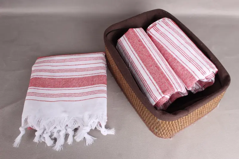 Custom Beach Towel, 68x32 Cotton Striped Towel, Spa Gift Towel, Customized Towels, Bachelorette Favors Beach, Personalized Gifts, Travel towel - 5