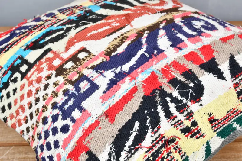 Cushion, 18x18 Red Cushion Cover, Turkish Kilim Pillow, Vintage Kilim Throw Pillow, Neutral Cushion, Luxury Pillow Sham, Throw Kilim Pillow - 3