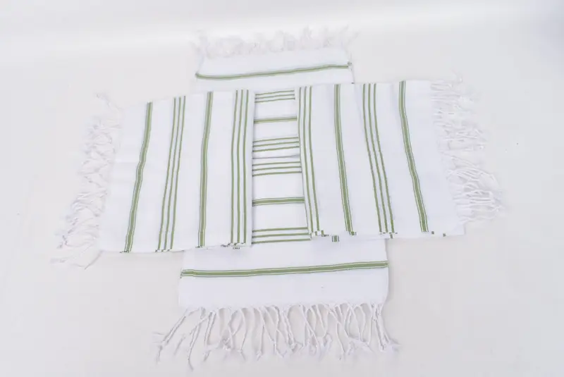 Turkish Hand Towel, Personalized Gift, 40x24 Cotton Striped Towel, Monogram Hand Towel, Boyfriend Gift, Beach Theme Wedding Gift, Gift For Boyfriend - 6