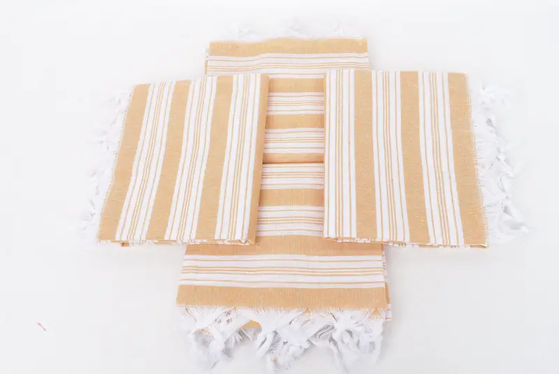 Halloween Gifts, Lightweight Turkish towel, 70x40 Cotton Striped Towel, Beach Wedding Favor, Personalized Gift, Yoga Towel, Spa Towel, Organic towel - 6