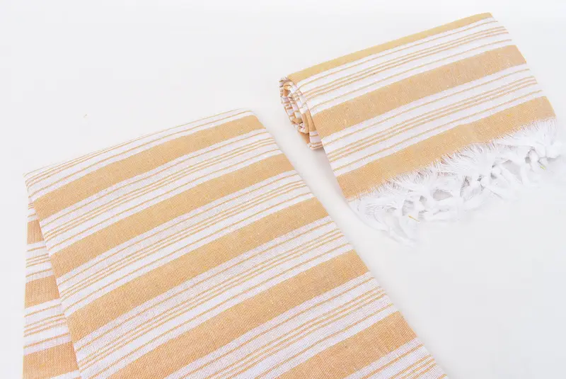 Halloween Gifts, Lightweight Turkish towel, 70x40 Cotton Striped Towel, Beach Wedding Favor, Personalized Gift, Yoga Towel, Spa Towel, Organic towel - 7