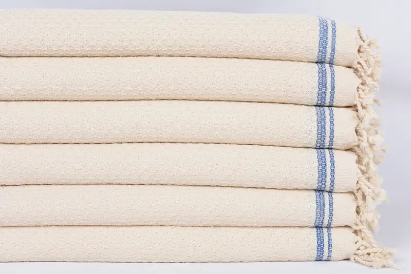 Personalized Hand Towel, Turkish Towel Hand Towel, Organic Tea Towel, Personalized Dish Towel, Gift Towel, Xmas Gifts, 38x18 Cotton Striped Towel - 3