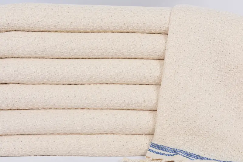 Personalized Hand Towel, Turkish Towel Hand Towel, Organic Tea Towel, Personalized Dish Towel, Gift Towel, Xmas Gifts, 38x18 Cotton Striped Towel - 2