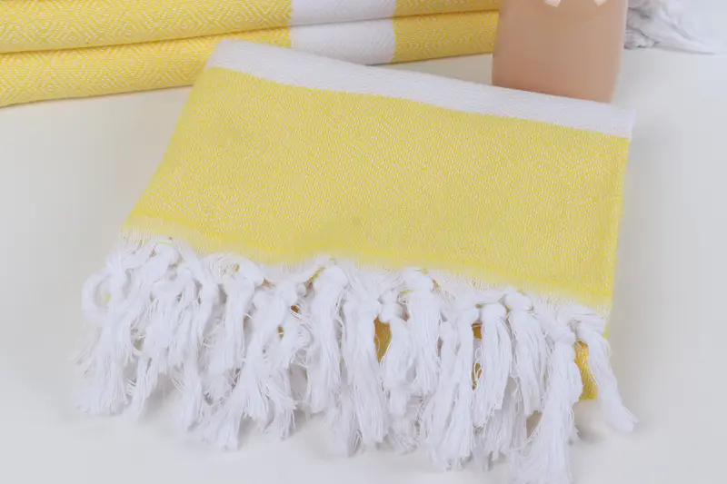 Holiday Towel, Travel towel, 70x40 Cotton Diamond Towel, House Warming Gift, Sand-free towel, Bachelorette Towel, Bachelor Gifts, Wedding Towel - 5