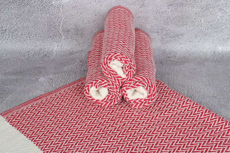 Wedding Favors, Bachelor Towel, Personalized Dish Towel, 34x18 Cotton Zigzag Design Towel, Custom Hand Towel, Boyfriend Christmas Gift, Xmas Gifts - 7