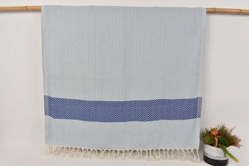 Peshtemal Towel USA, 70x40 Cotton Chevron Towel, Gifts For Him, Xmas Gifts, Soft and absorbent Turkish towel, Bachelorette Party Gift, Turkish towel - 8