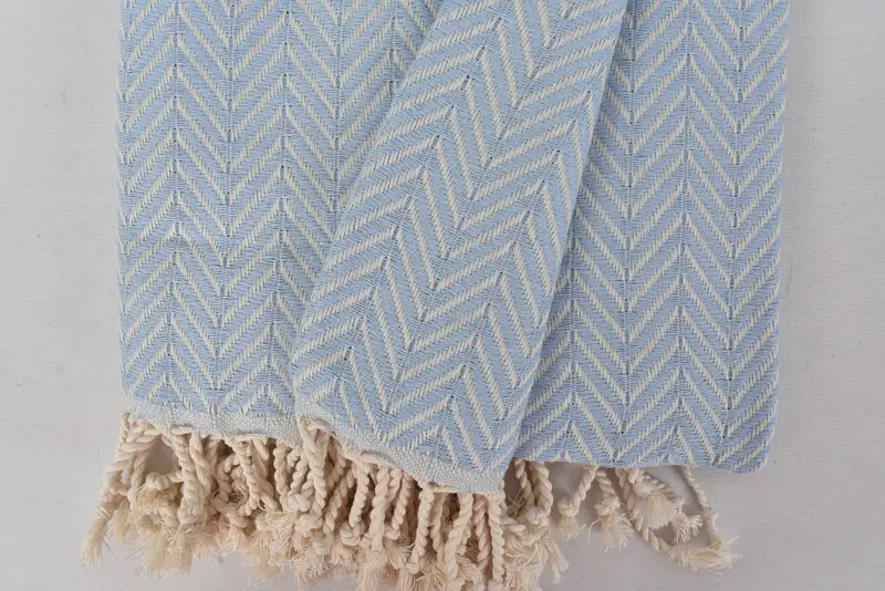 Peshtemal Towel USA, 70x40 Cotton Chevron Towel, Gifts For Him, Xmas Gifts, Soft and absorbent Turkish towel, Bachelorette Party Gift, Turkish towel - 4