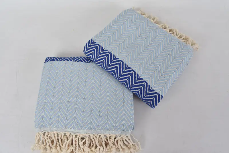 Peshtemal Towel USA, 70x40 Cotton Chevron Towel, Gifts For Him, Xmas Gifts, Soft and absorbent Turkish towel, Bachelorette Party Gift, Turkish towel - 7
