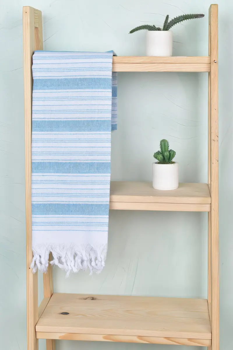 Bridesmaid Gifts Personalized, Custom Wedding Gift, 68x32 Cotton Striped Towel, Turkish Towel Personalized, Personalized Towel, Bridesmaid Gift - 8
