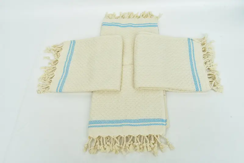 38x18 Cotton Striped Towel, Monogram Kitchen Towel, Turkish Tea Towel, Spa Towel, Personalize Gift, Personalized Kitchen Towel, Beach Wedding Favor - 6