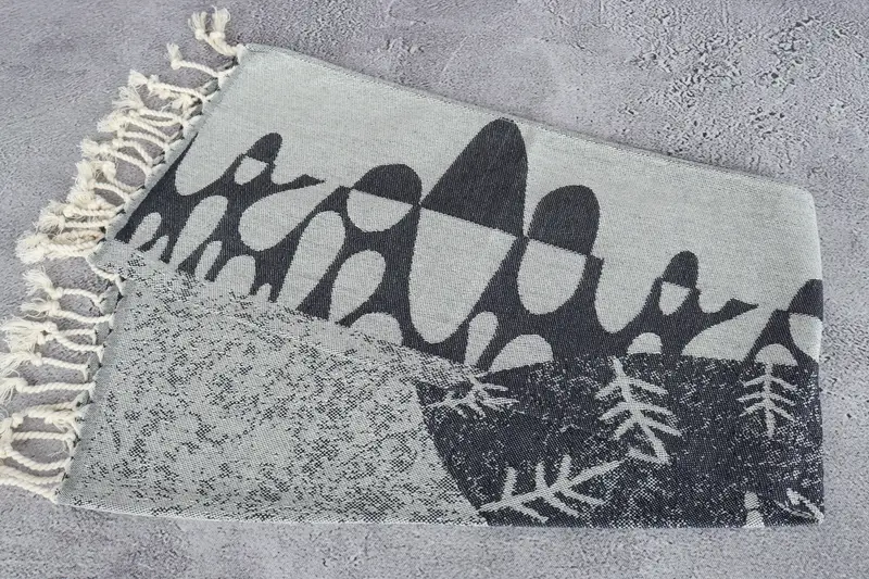Bathroom Towels, Kitchen Towel, Bulk Order Towel, Travel Towel, 36x18 Cotton Turtle Design Towel, Gift For Boyfriend, Monogrammed Hand Towel - 7