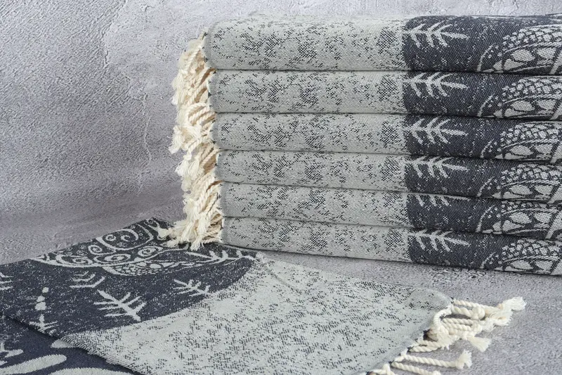 Bathroom Towels, Kitchen Towel, Bulk Order Towel, Travel Towel, 36x18 Cotton Turtle Design Towel, Gift For Boyfriend, Monogrammed Hand Towel - 3