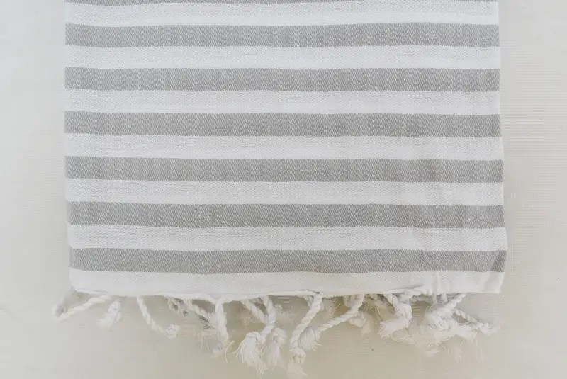 Bridesmaid Gifts Personalized, Personalized Towel, Handwoven Turkish Towel, Beach towel, Lightweight Turkish towel, 70x40 Cotton Striped Towel - 6