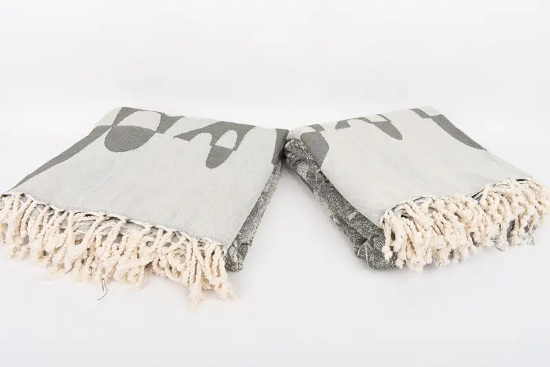 Bridesmaid Gifts, 100x80 Cotton Turtle Design Towel, Throw Blanket Couch, Bachelor Bachelorette Party Favors, Turkish Bedcover, Housewarming Gift - 7