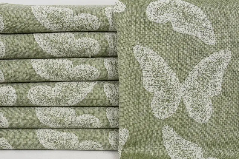 Absorbent towel, Embroidery Towel, 68x36 Cotton Butterfly Pattern Towel, Personalized Bridesmaid Gift, Gifts For Him, Bachelorette Party Favor - 2