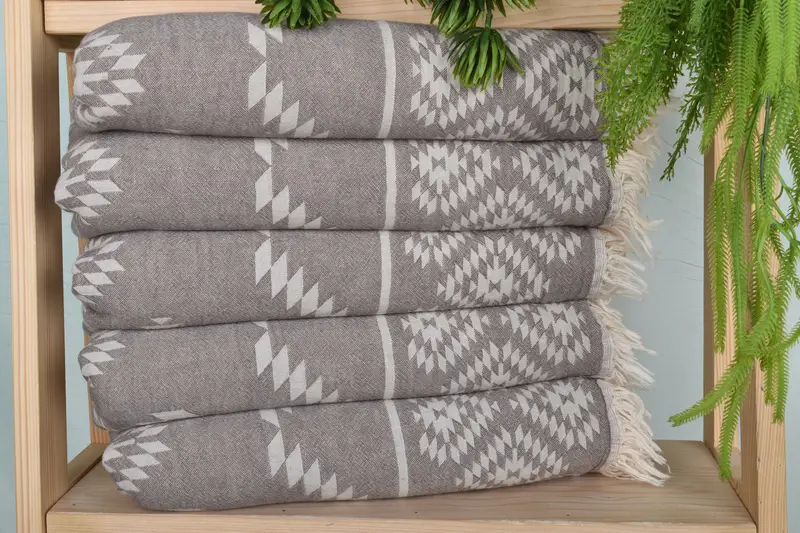 Gift For Boyfriend, Personalized Dish Towel, Custom Hand Towel, Bridal Shower Favors, 40x18 Cotton Kilim Towel, Gifts For Him, Wedding Gift - 1