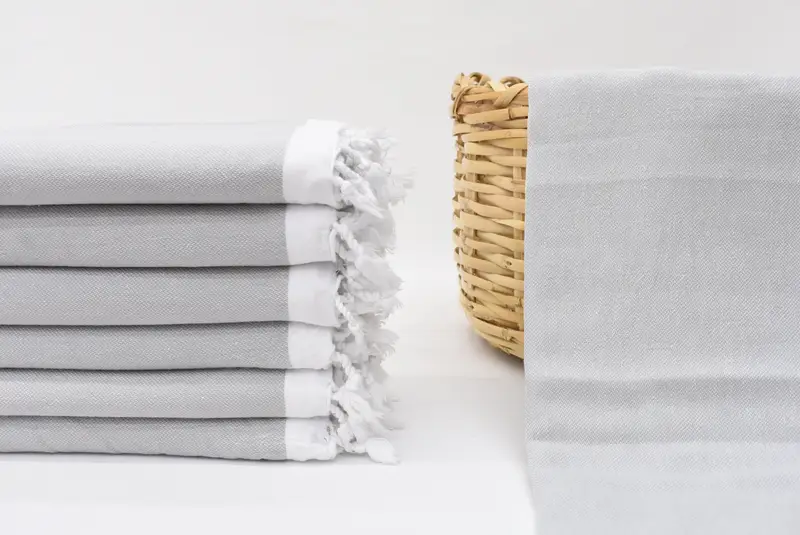 Turkish bath towel for spa, Personalized Gift For Her, Yoga Towel, Turkish bath towel, Bridesmaid Gift, Organic towel, 64x40 Cotton Striped Towel - 1