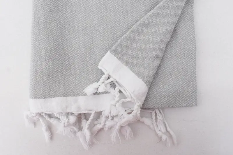 Turkish bath towel for spa, Personalized Gift For Her, Yoga Towel, Turkish bath towel, Bridesmaid Gift, Organic towel, 64x40 Cotton Striped Towel - 4