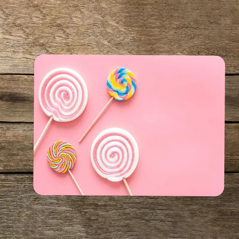 Pink Sweet Glass Cutting Board, Candy Bar Design, Tempered Safety