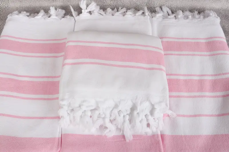 Bachelorette Party Gifts Bridesmaids, Turkish bath towel, Maid Of Honor Gift, Custom Wedding Gift, Yoga Towel, 68x36 Cotton Striped Terry Towel - 4