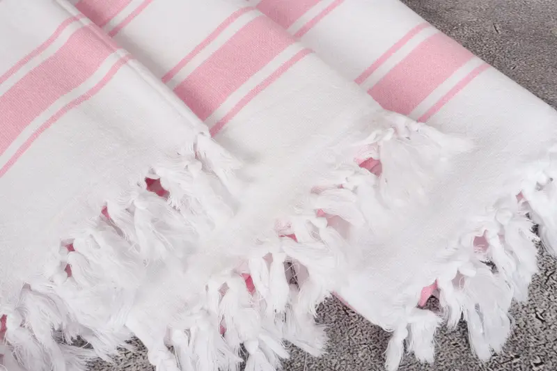 Bachelorette Party Gifts Bridesmaids, Turkish bath towel, Maid Of Honor Gift, Custom Wedding Gift, Yoga Towel, 68x36 Cotton Striped Terry Towel - 5