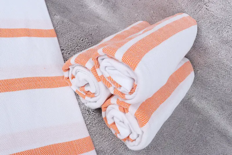 Soft towel, Quick-Dry Beach Towel, Gym Towel, Turkish beach towel with fringe, Monogram Turkish Towel, 70x40 Cotton Herringbone Towel, Memorial Gift - 8