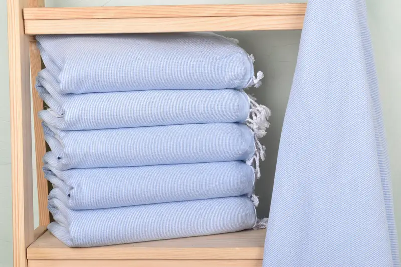 Turkish Towel Set, Yoga Towel, 68x40 Cotton Polka Dot Towel, Absorbent towel, Thin towel, Personalized Wedding Gift For Couple, Peshtemal Towel - 2