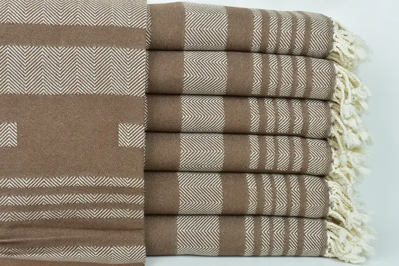 Turkish Towel Personalized, Wedding Gifts Towel, Personalized Gift, 68x38 Cotton Chevron Towel, Gift For Boyfriend, Organic Turkish towel - 2