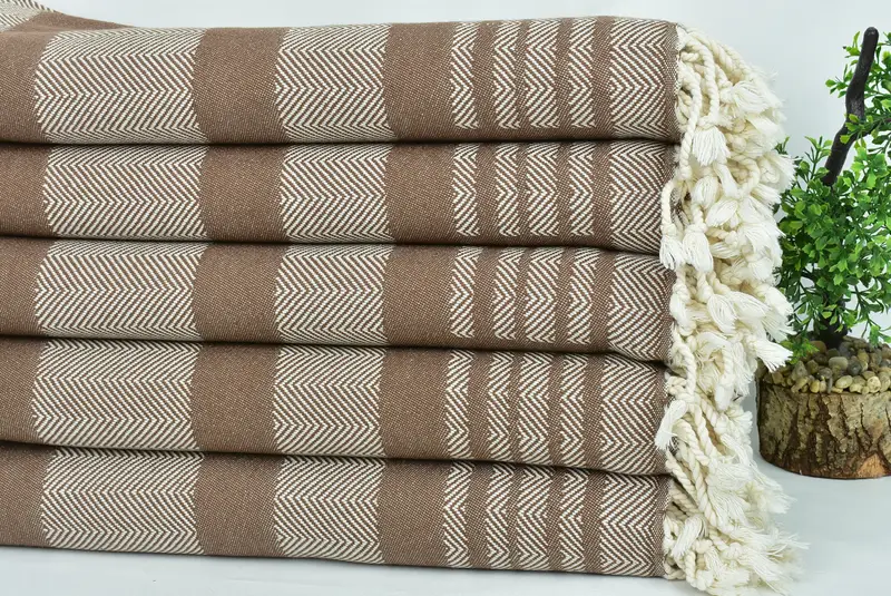 Turkish Towel Personalized, Wedding Gifts Towel, Personalized Gift, 68x38 Cotton Chevron Towel, Gift For Boyfriend, Organic Turkish towel - 4