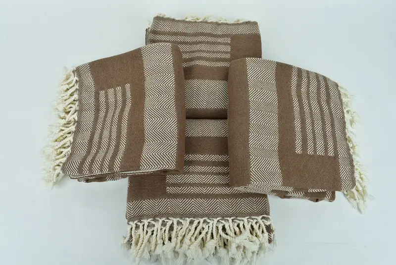 Turkish Towel Personalized, Wedding Gifts Towel, Personalized Gift, 68x38 Cotton Chevron Towel, Gift For Boyfriend, Organic Turkish towel - 7