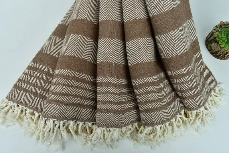 Turkish Towel Personalized, Wedding Gifts Towel, Personalized Gift, 68x38 Cotton Chevron Towel, Gift For Boyfriend, Organic Turkish towel - 5
