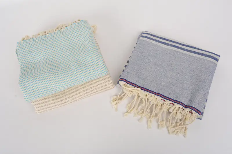 Bridal Gifts, Peshtemal Towel, 70x40 Cotton Set of 10 Towel, Quick-dry peshtemal, Monogram Beach Towel, Authentic Turkish hammam peshtemal - 7