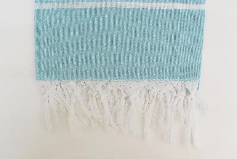 Beach towel, Unique Gift, Bachelorette Beach Towel, Best Friend Gift, Oversized Beach Towel, 70x40 Cotton Striped Towel, Quick-dry peshtemal - 5