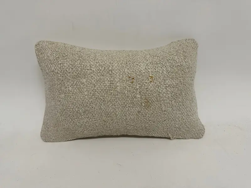 Wholesale Cushion, Turkish Kilim Pillow, Cushion, Turkish Pillow, Boho Pillow Sham Cover, 12x20 White Cushion, Chair Pillow Cover - 1