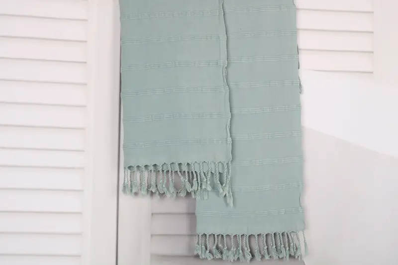 Wedding Favors, Kitchen Towel, Turkish Hand Towel, Gift For Wedding Day, Spa Gift, 36x22 Cotton Stonewashed Towel, Monogrammed Turkish Towel - 8