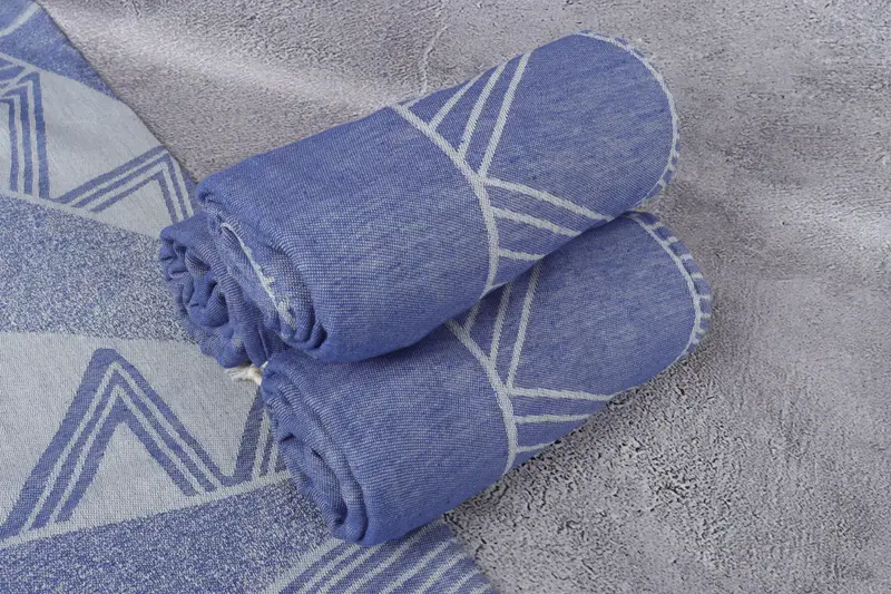 68x40 Cotton Striped Design Towel, Home Decor Gifts, Personalized Gift For Her, Peshtemal Towel, Monogrammed Beach Towel, Lightweight towel - 8