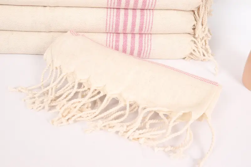 Organic Towel, 36x18 Linen Striped Towel, Beach Wedding Favor, Bachelorette Party Gifts, Turkish Towel Hand Towel, Custom Hand Towel, Wedding Favors - 4