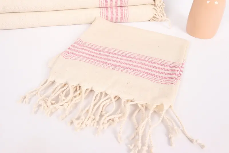 Organic Towel, 36x18 Linen Striped Towel, Beach Wedding Favor, Bachelorette Party Gifts, Turkish Towel Hand Towel, Custom Hand Towel, Wedding Favors - 5