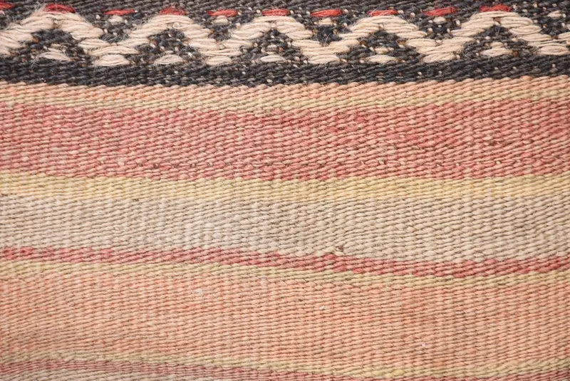 One Of A Kind Cushion Cover, 14x14 Beige Cushion Cover, Pillow for Couch, Kilim Pillow Cover, Cushion Case, Vintage Kilim Pillow - 3