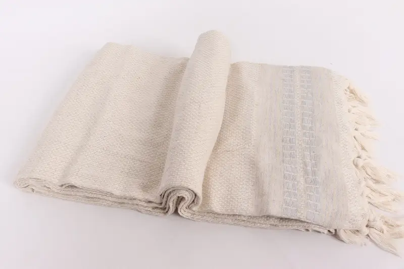 Custom Wedding Gifts, Boyfriend Christmas Gift, Custom Blanket, Turkish Bedcover, Turkish Blanket Throw, Monogram Blanket, 96x94 Linen Striped Towel - 6