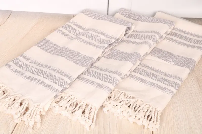 Travel Towel, 70x36 Cotton Diamond Towel, Lightweight towel, Scarf Towel, Valentines Day Gift, Bridal Shower Favors, Bachelorette Party Gifts - 7